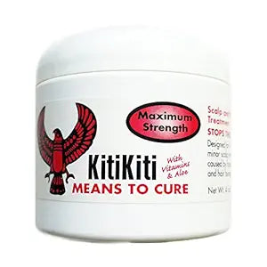 Kitikiti Scalp & Skin Treatment Means to Cure Maximum Strength Oily 4 Oz