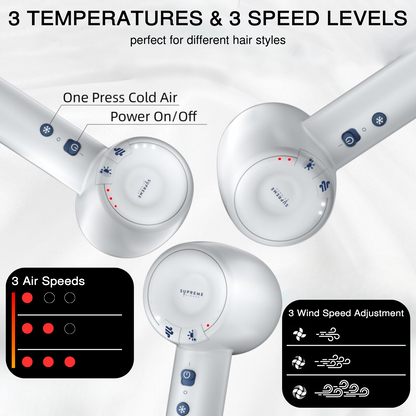 Supreme Trimmer Brushless Motor Hair Dryers