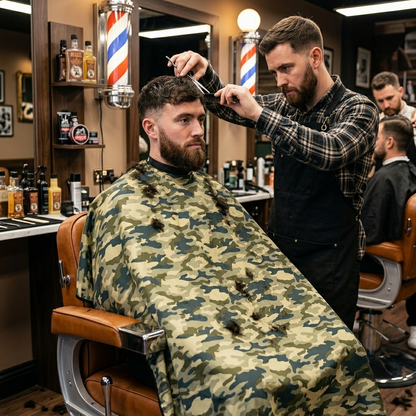 Campbell's Camo Hair Styling Cape (Various Colors)