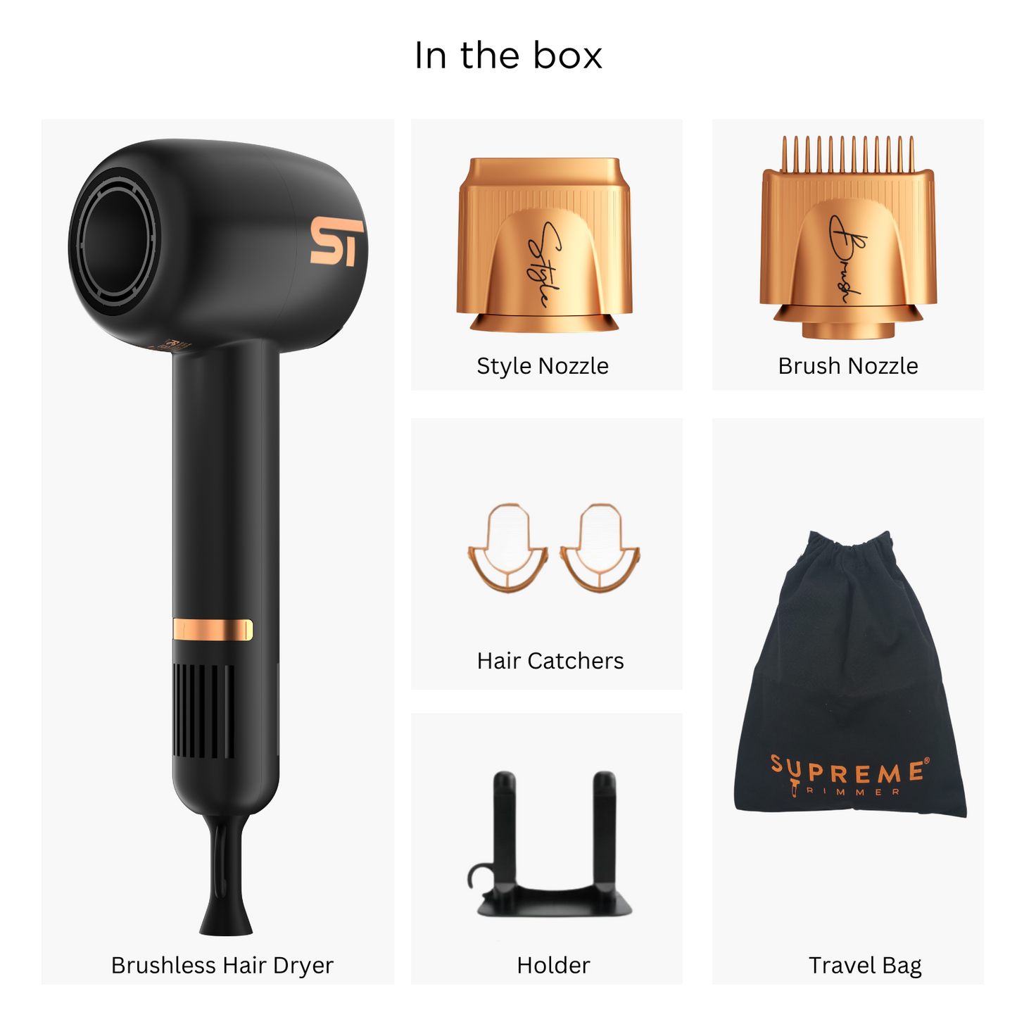 Supreme Trimmer Brushless Motor Hair Dryer