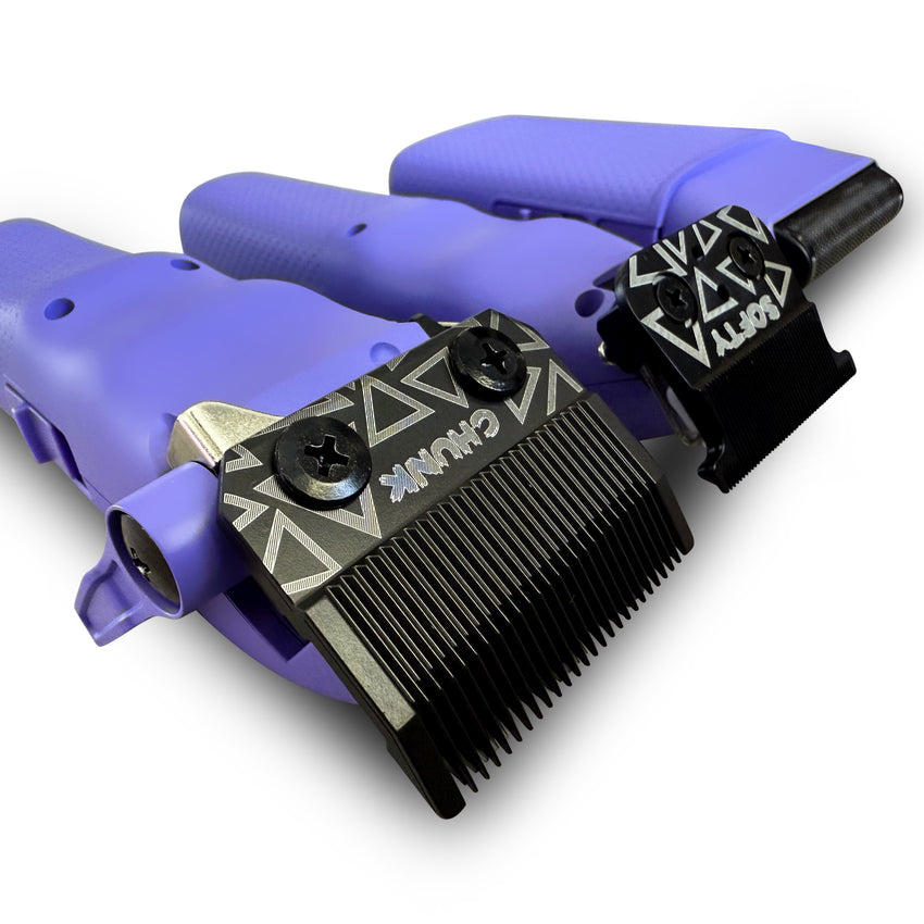 TPOB PLAY Mini Bundle – Purple Edition (Clipper, Trimmer & Shaver with 3-Way Stand)