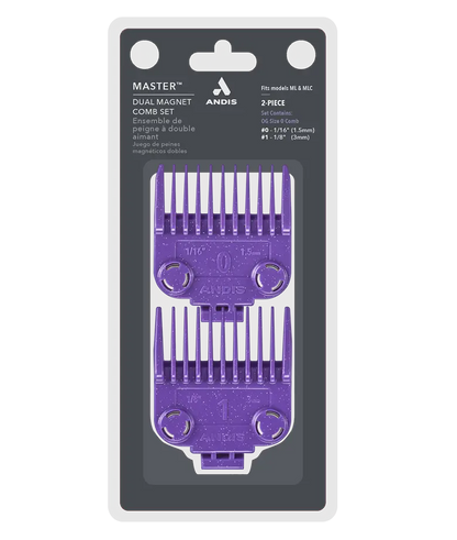 Andis Master Magnetic OG Comb Set Dual Pack (2pcs) #561002