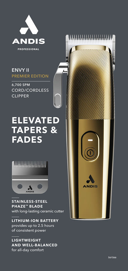 Andis Envy II Clipper Premier Edition #561566