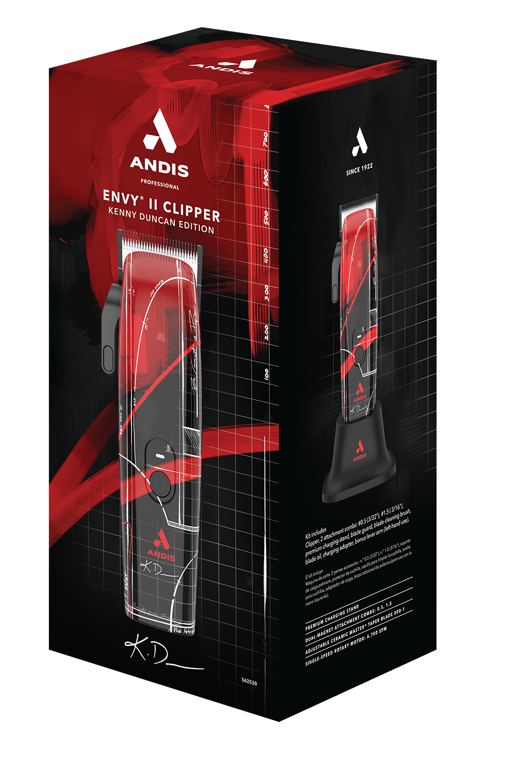 PRE-ORDER! Andis Envy II Clipper – Kenny Duncan Edition #562530