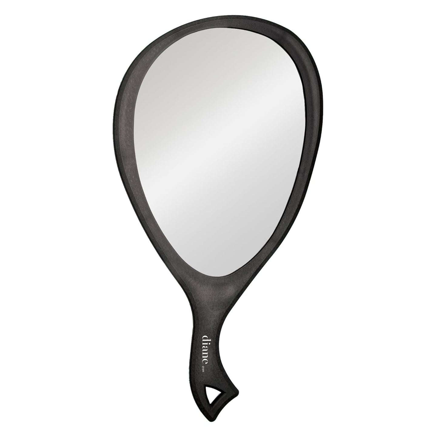 Diane Teardrop Mirror Black 10.25" x 19"