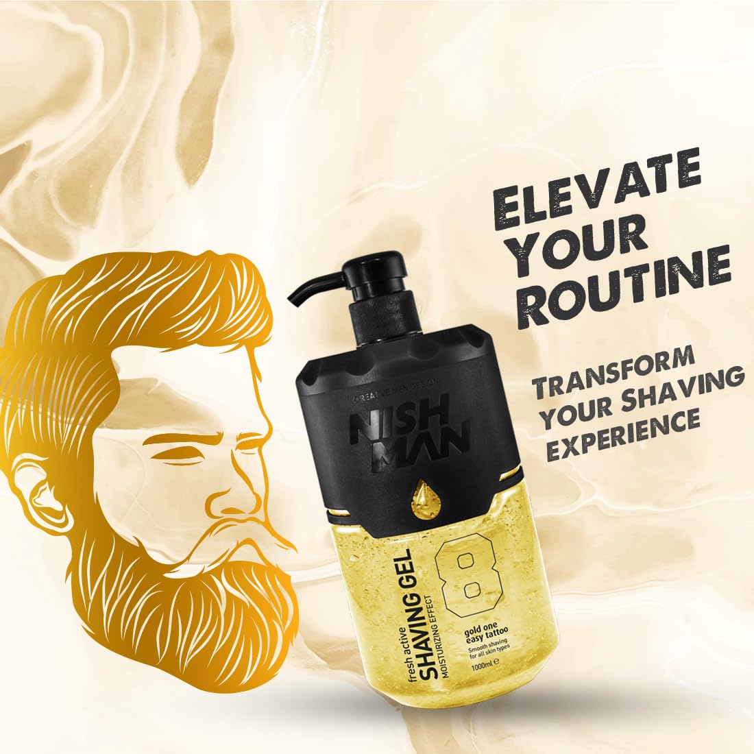 Nishman Shaving Gel Gold