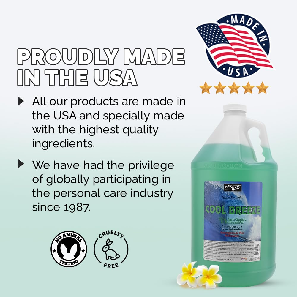 Pro Nail Cool Breeze Antiseptic Gallon