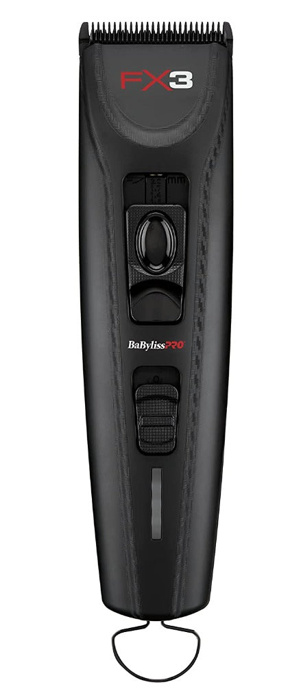 BaByliss Pro FX3 Professional High Torque Clipper Black No. FXX3CB