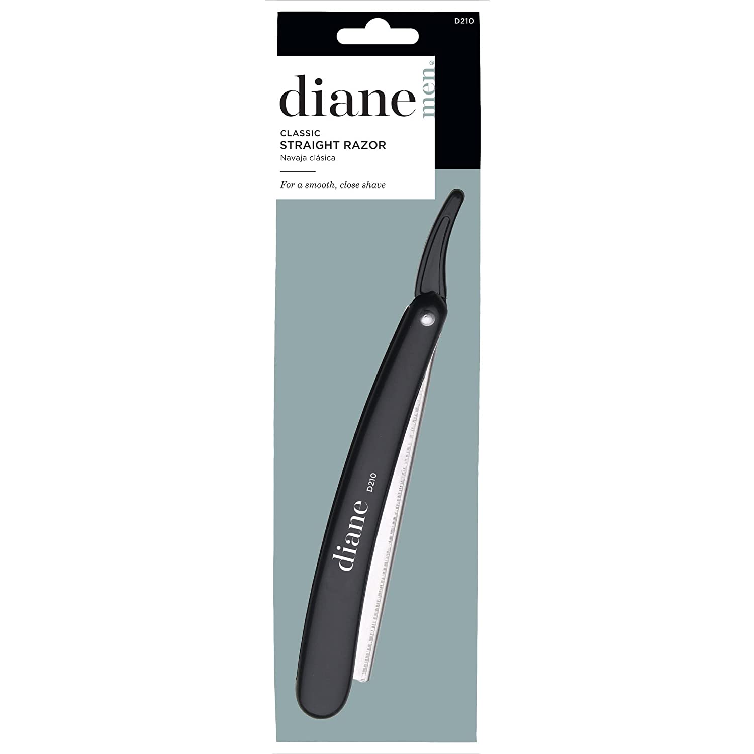 Dih Razor Diane Classic Straight Razor Black (D210) – 614 Barber Supply