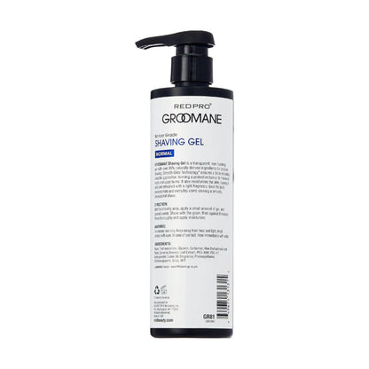 Red Pro Groomane Shaving Gel - 500ml