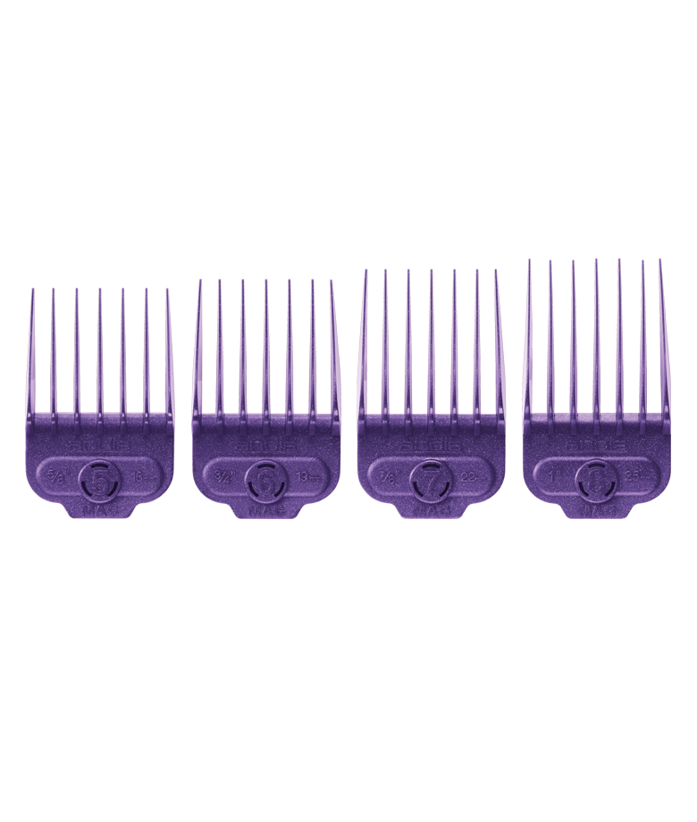 Andis Single Magnetic Comb Set Large (4pcs) #66320