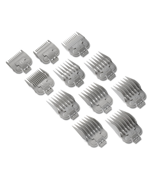 Andis Snap-On Blade Attachment Combs 11 Comb Set