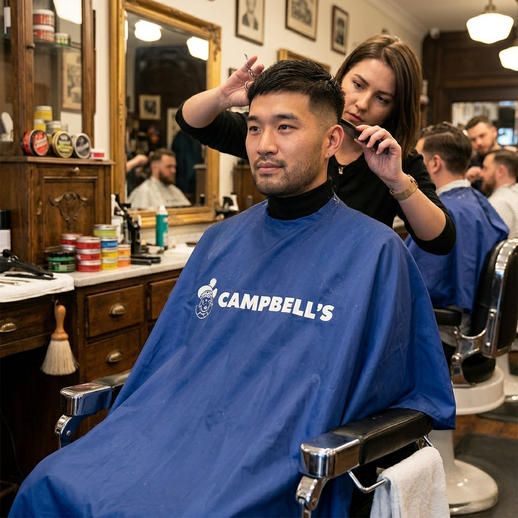 Campbell's Logo Blue Cape
