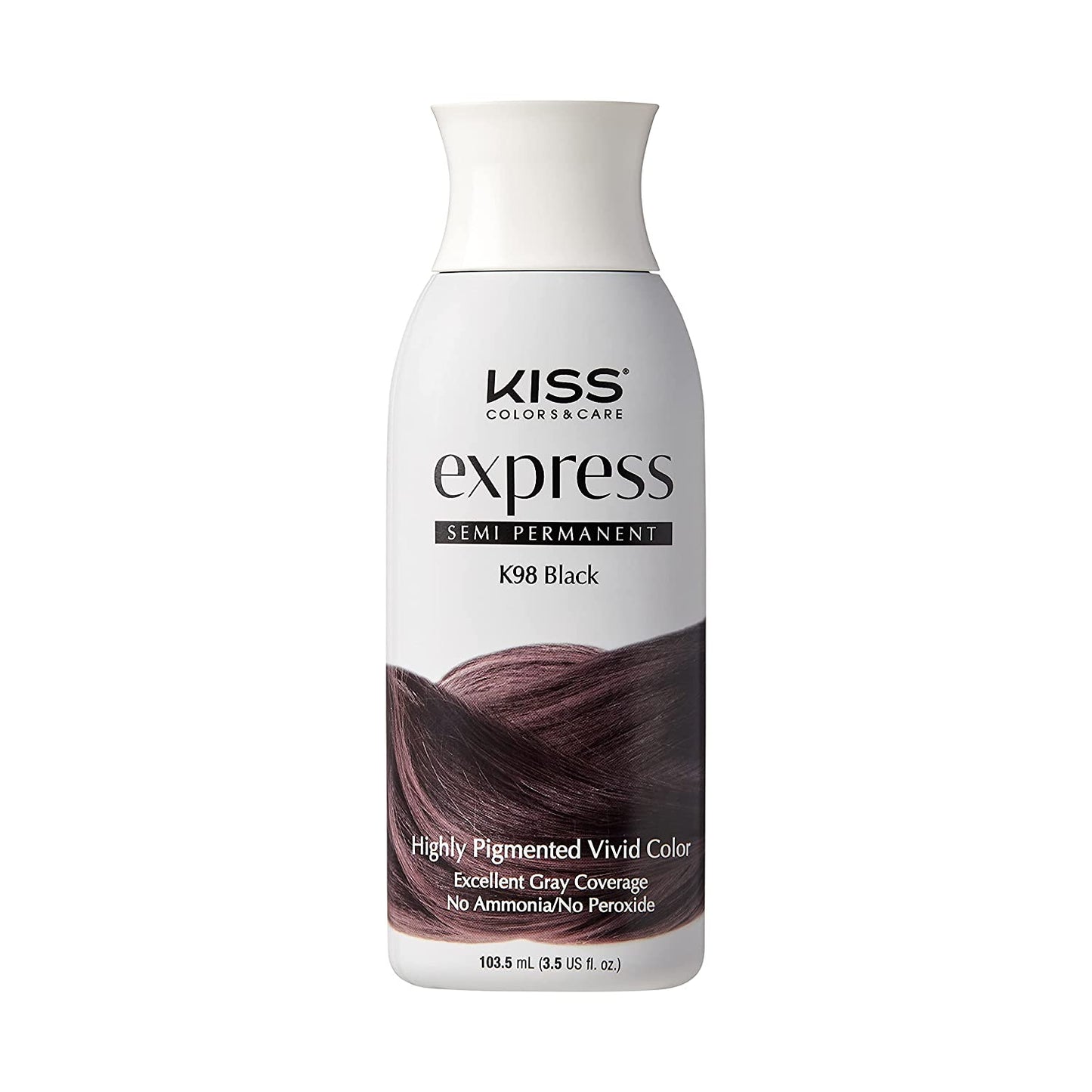 Red By Kiss Express Semi-Permanent Hair Color 100 ml (3.5 US fl oz)