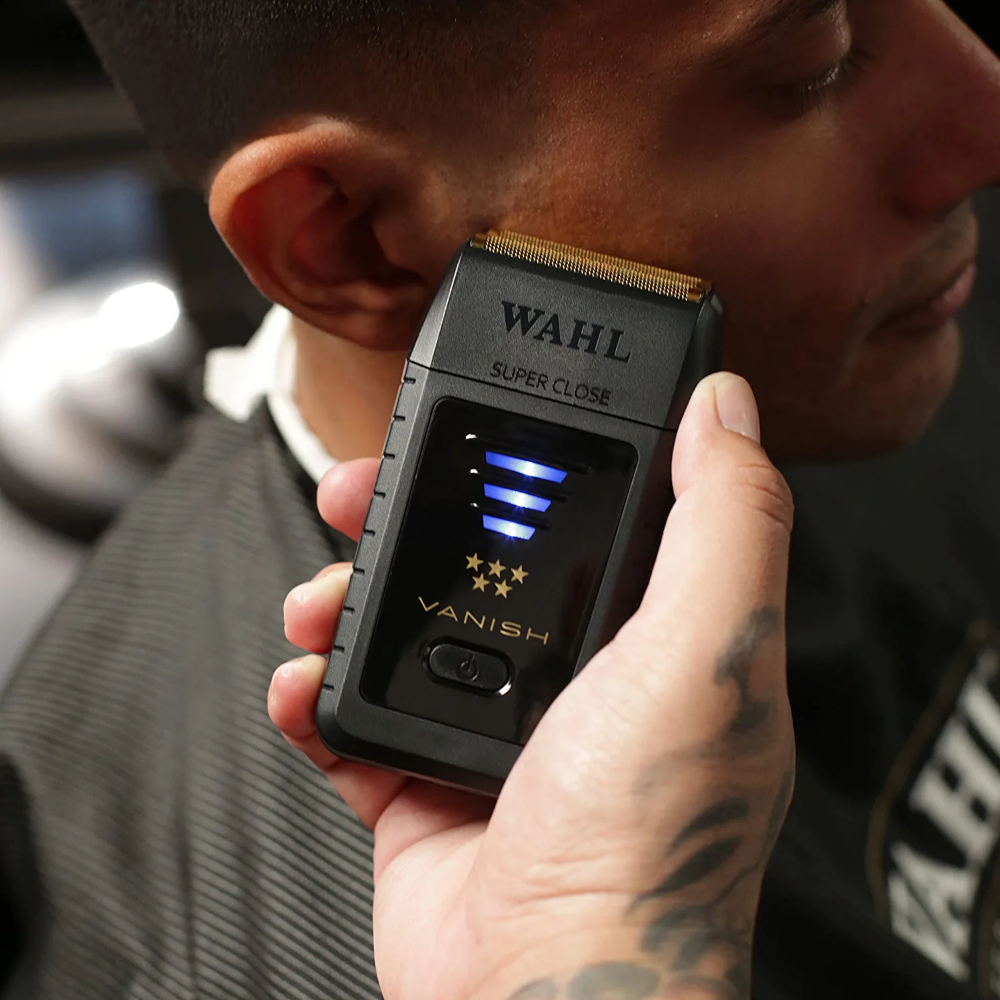 Wahl Vanish Shaver in use shot