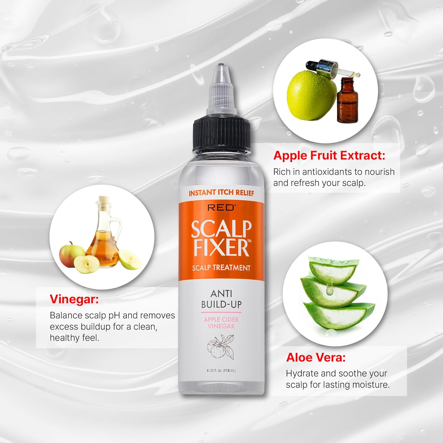Kiss Scalp Fixer Dry & Itchy Scalp Treatment 4 fl oz