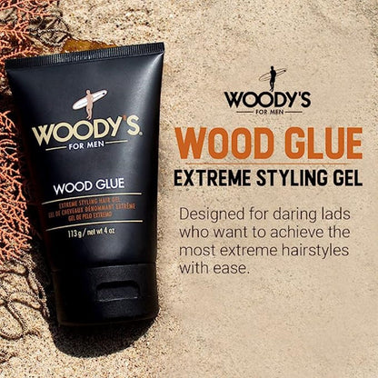 Woody's Wood Glue Extreme Styling Gel - 4 oz