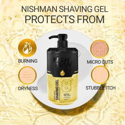 Nishman Shaving Gel Gold