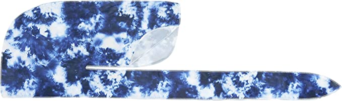 BOW WOW X Power Wave Tie Dye Fashion Durag Blue HD132