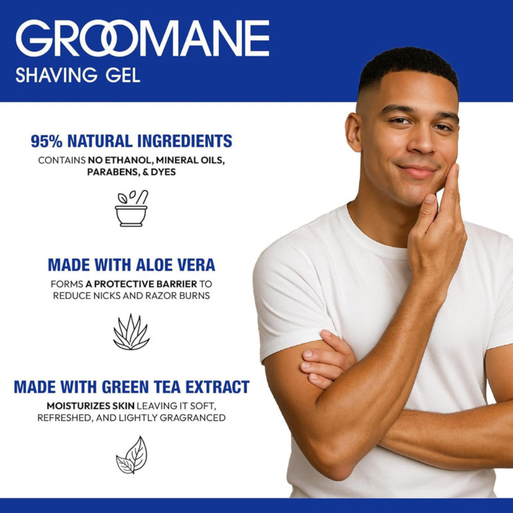 Red Pro Groomane Shaving Gel - 500ml
