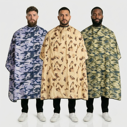 Campbell's Camo Hair Styling Cape (Various Colors)