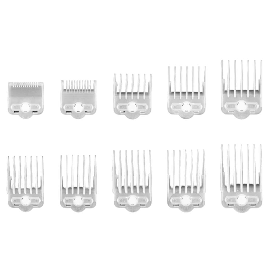 Supreme Trimmer Magnetic/Clip Guards for Clippers (10 piece) CMG100