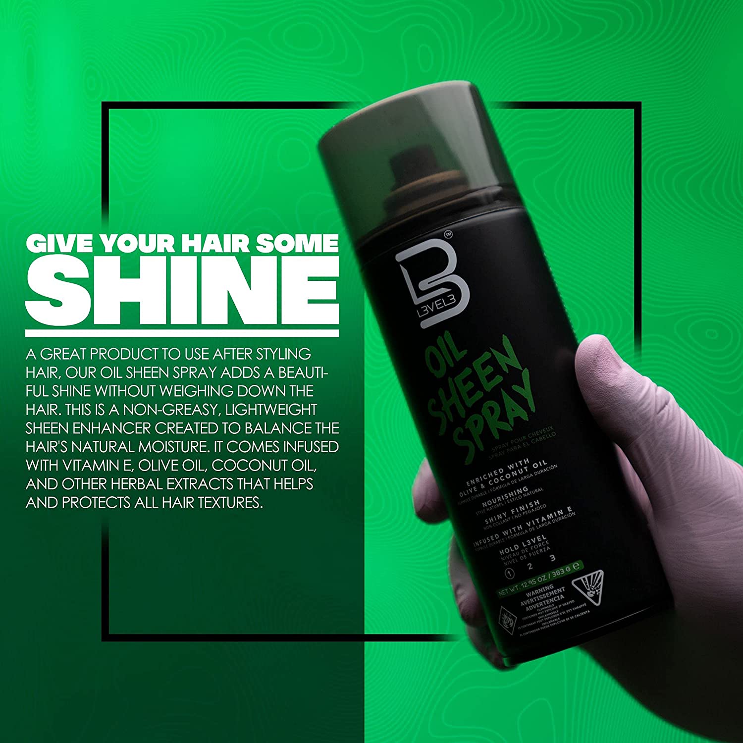 L3VEL3 Oil Sheen Spray