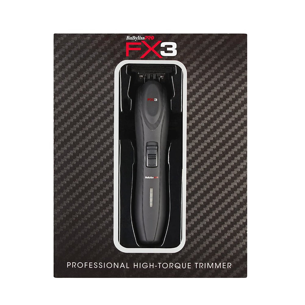 BaByliss PRO FX3 Professional High Torque Trimmer Black No. FXX3TB