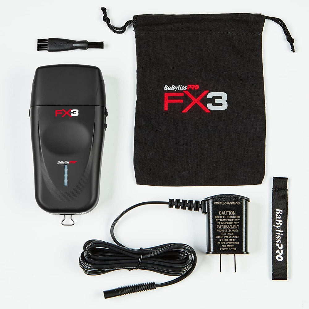 BaByliss PRO FX3 Professional High Speed Foil Shaver No. FXX3SB