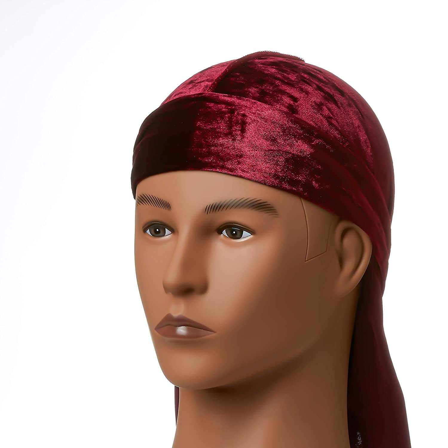 Bow Wow X Power Wave Crushed Velvet Durag Burgundy