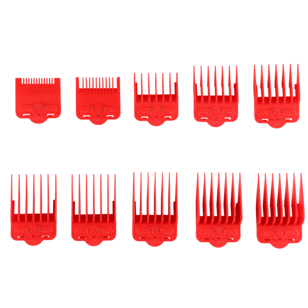 Supreme Trimmer Magnetic/Clip Guards for Clippers (10 piece)
