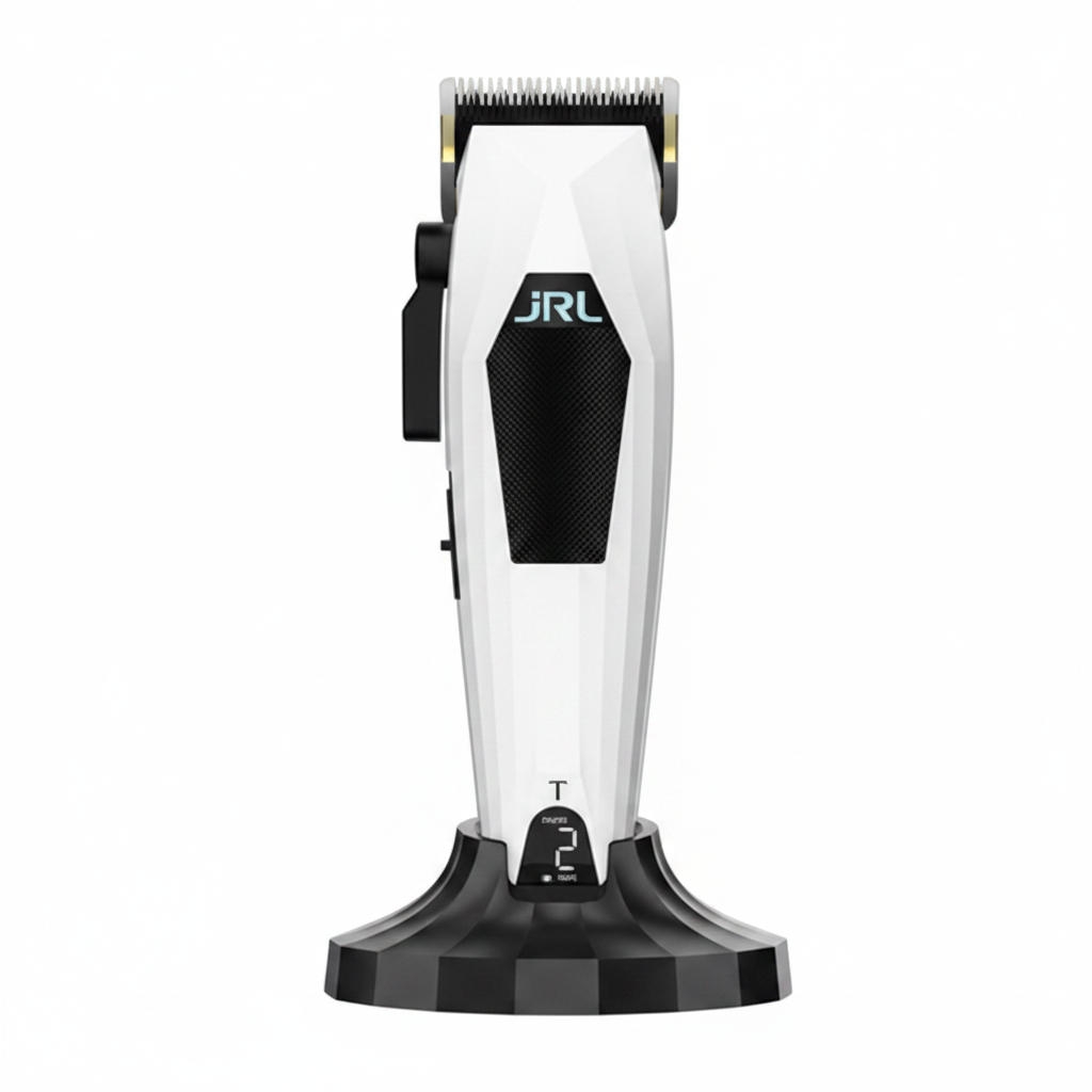 JRL Professional 3000C Mini Hair Clipper With Taper Blade - White