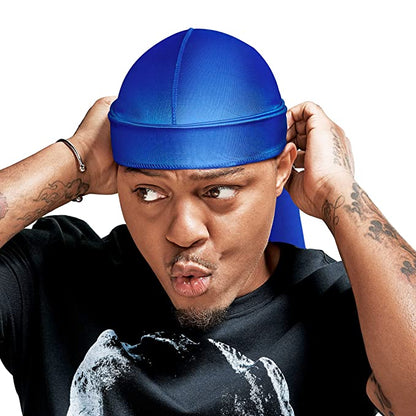 Bow Wow X Power Wave Extreme Shine Silky Durag Blue