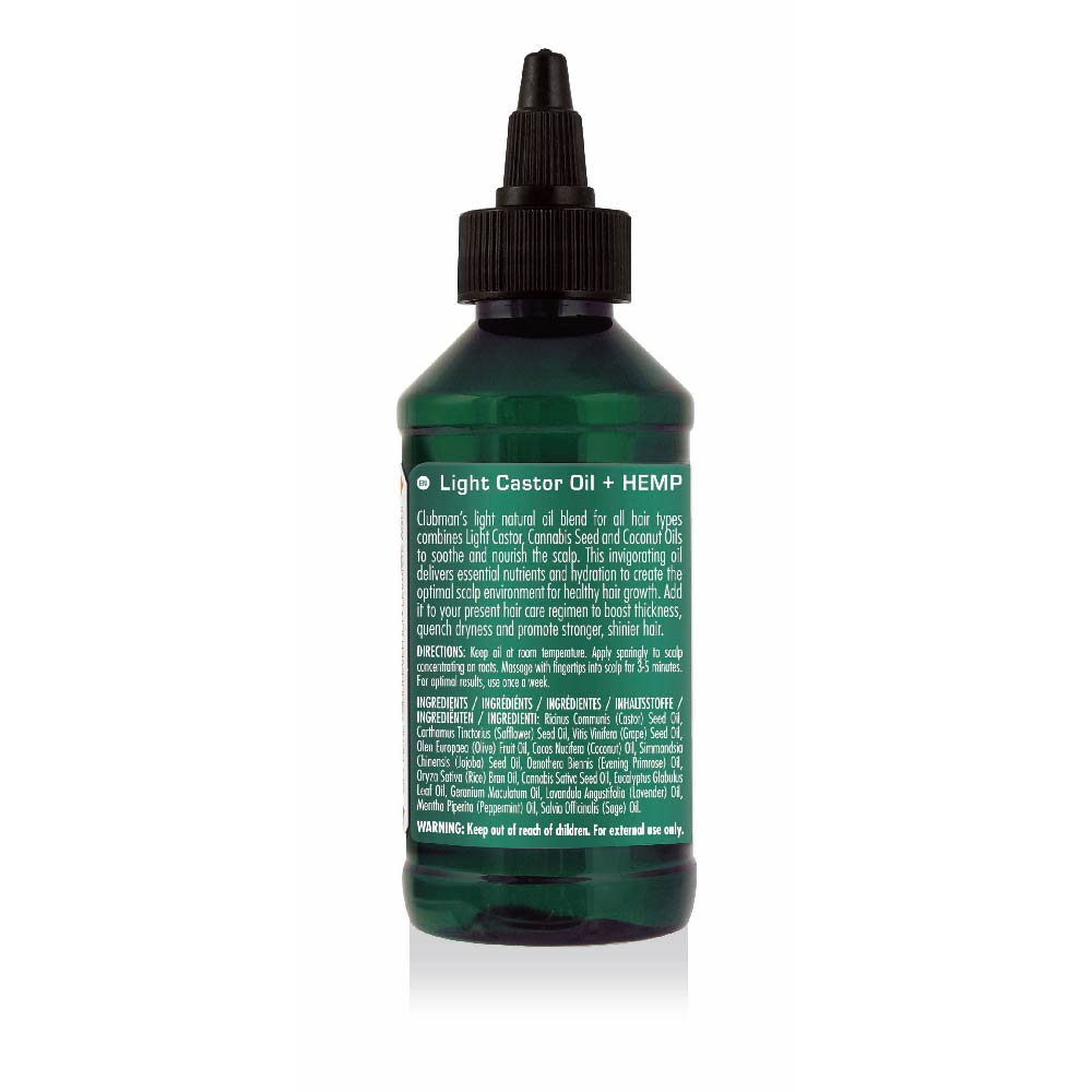 Clubman Dark Castor Oil Serum - 4 oz