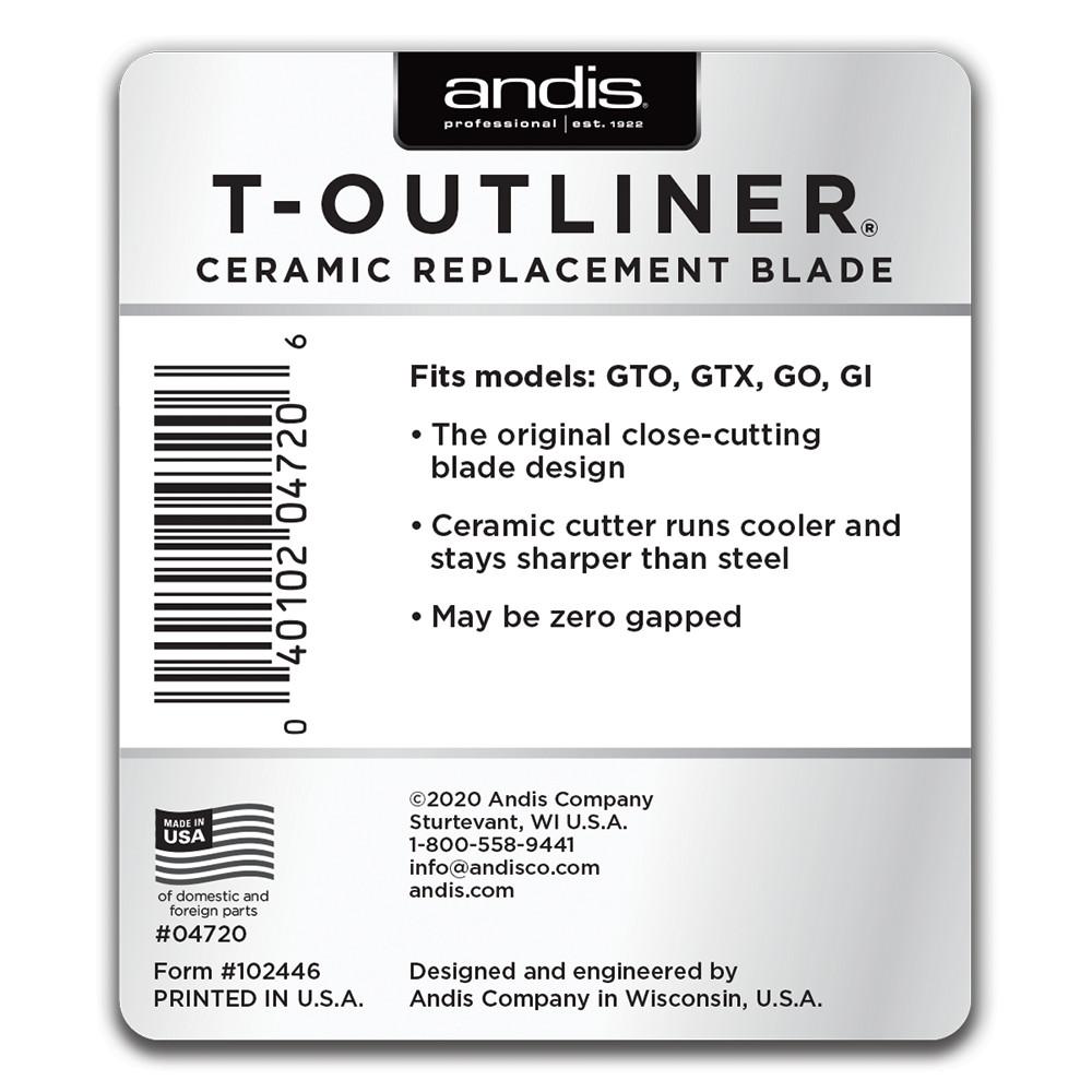 Andis T-Outliner Ceramic Blade