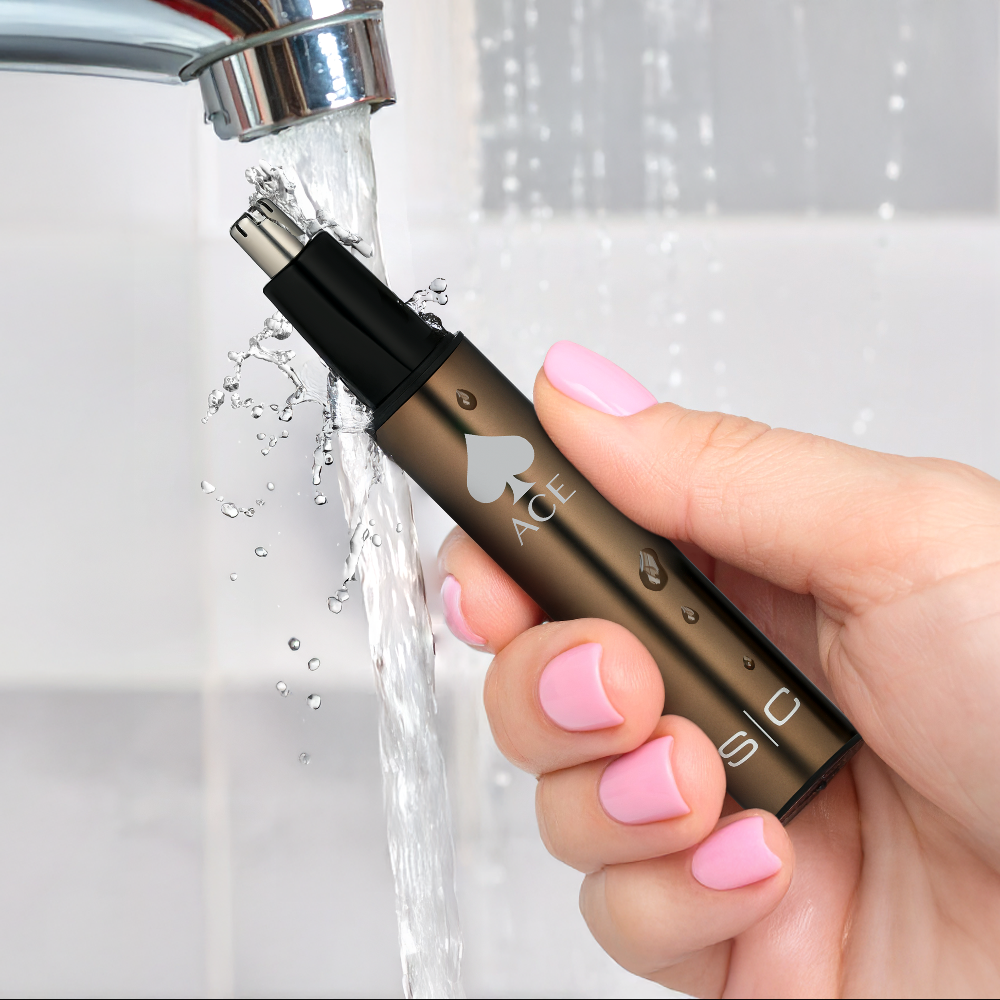 StyleCraft ACE Electric Ear & Nose Hair Trimmer With Dual-Speed Motor #SC412B