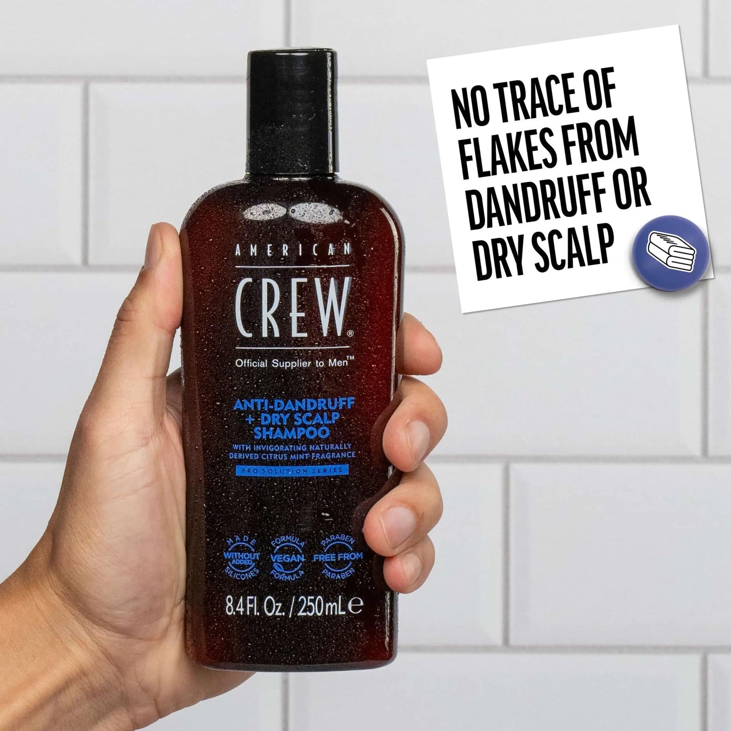 American Crew Anti-Dandruff + Dry Scalp Shampoo 8.4 oz