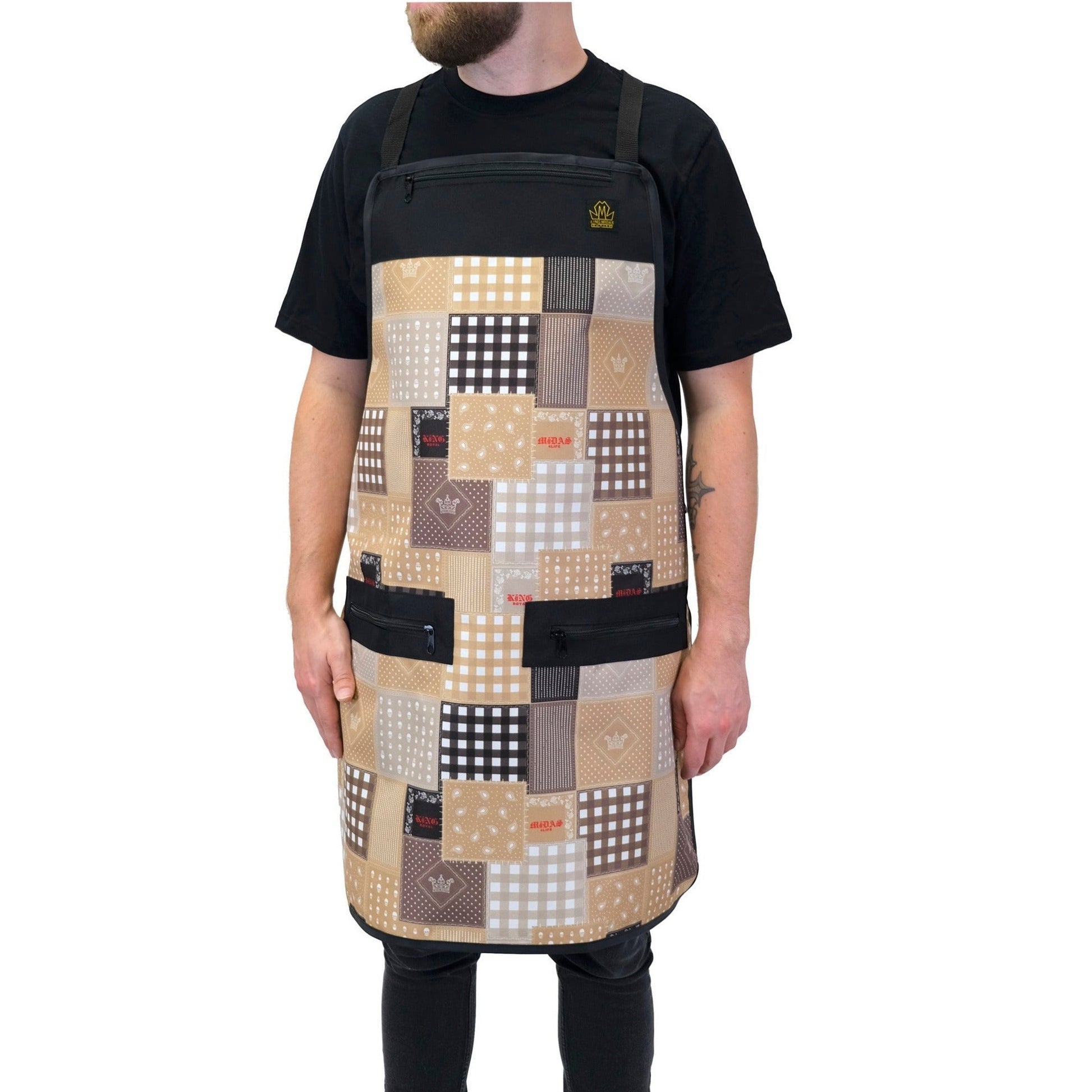 barber apron- barber apron for men- barber apron designer- black barber apron-barber apron for sale - mens barber apron-apron for barbers -barber aprons -hair stylist aprons- best barber apron- hair cutting apron - the barber apron- king midas barber apron