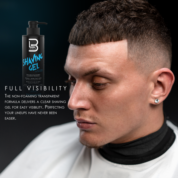 L3VEL3 Transparent Shaving Gel