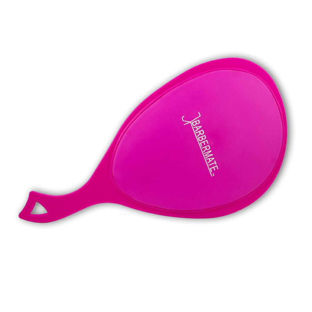 BarberMate Teardrop Mirror Pink