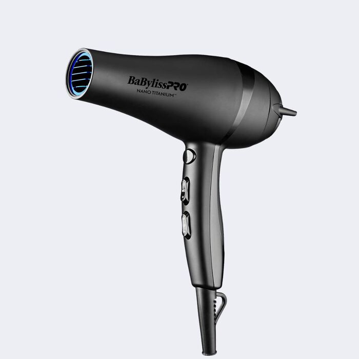 BaBylissPRO Nano Titanium Limited Edition Black & Blue Professional Ionic Dryer #BNTMB5548