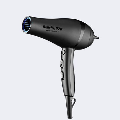 BaBylissPRO Nano Titanium Limited Edition Black & Blue Professional Ionic Dryer #BNTMB5548