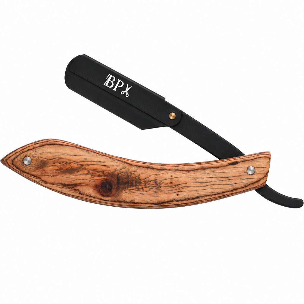 BarPro X Wooden Rustik Handle Razor #BP-BRW