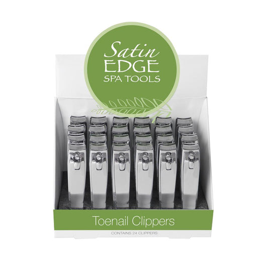 Satin Edge Toenail Clippers Display