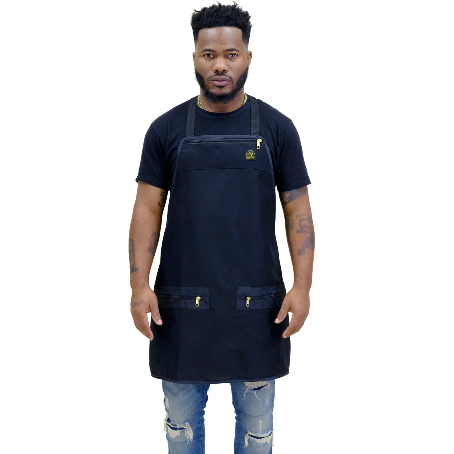 black barber apron - barber apron- apron for barbers- barber aprons- best barber apron- barber apron- barber apron for men- barber apron designer- black barber apron-barber apron for sale - mens barber apron-apron for barbers -barber aprons -hair stylist 