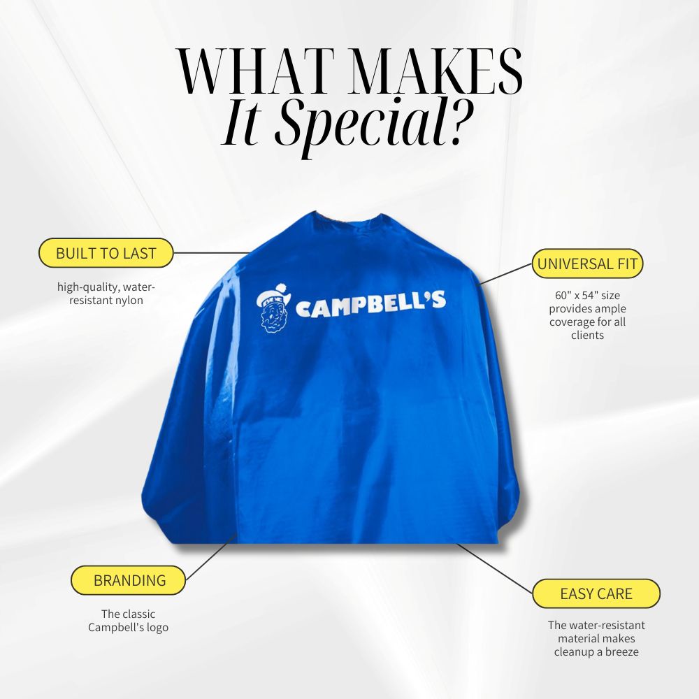 Campbell's Logo Blue Cape