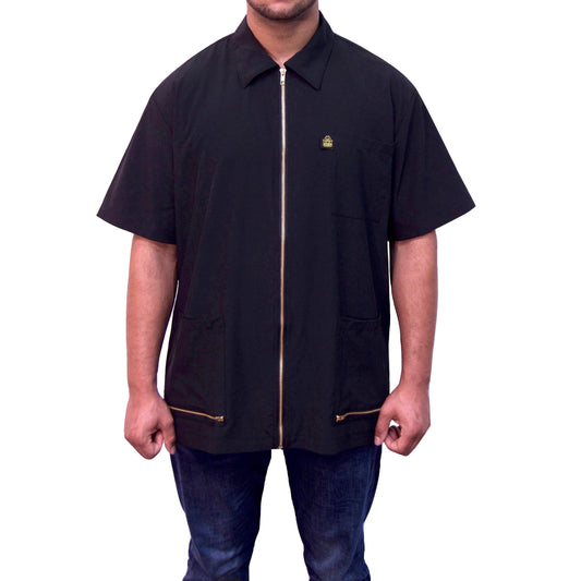 Barber Jacket for men - Barber jacket -Barber smock-Barber Jackets - Smocks - Barber Smocks - black barber smock - black barber jackets - vintage barber jacket - traditional barber smock- barber supplies - classic barber jacket -best barber smock - king m