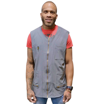 barber vests- barber vest for men- barber vest -best barber vest-barber vest- vest for barbers -mesh back barber vest - chalecos de barberos- sleeveless smock- stylist vest-barber cape- barber shirt- king midas vests