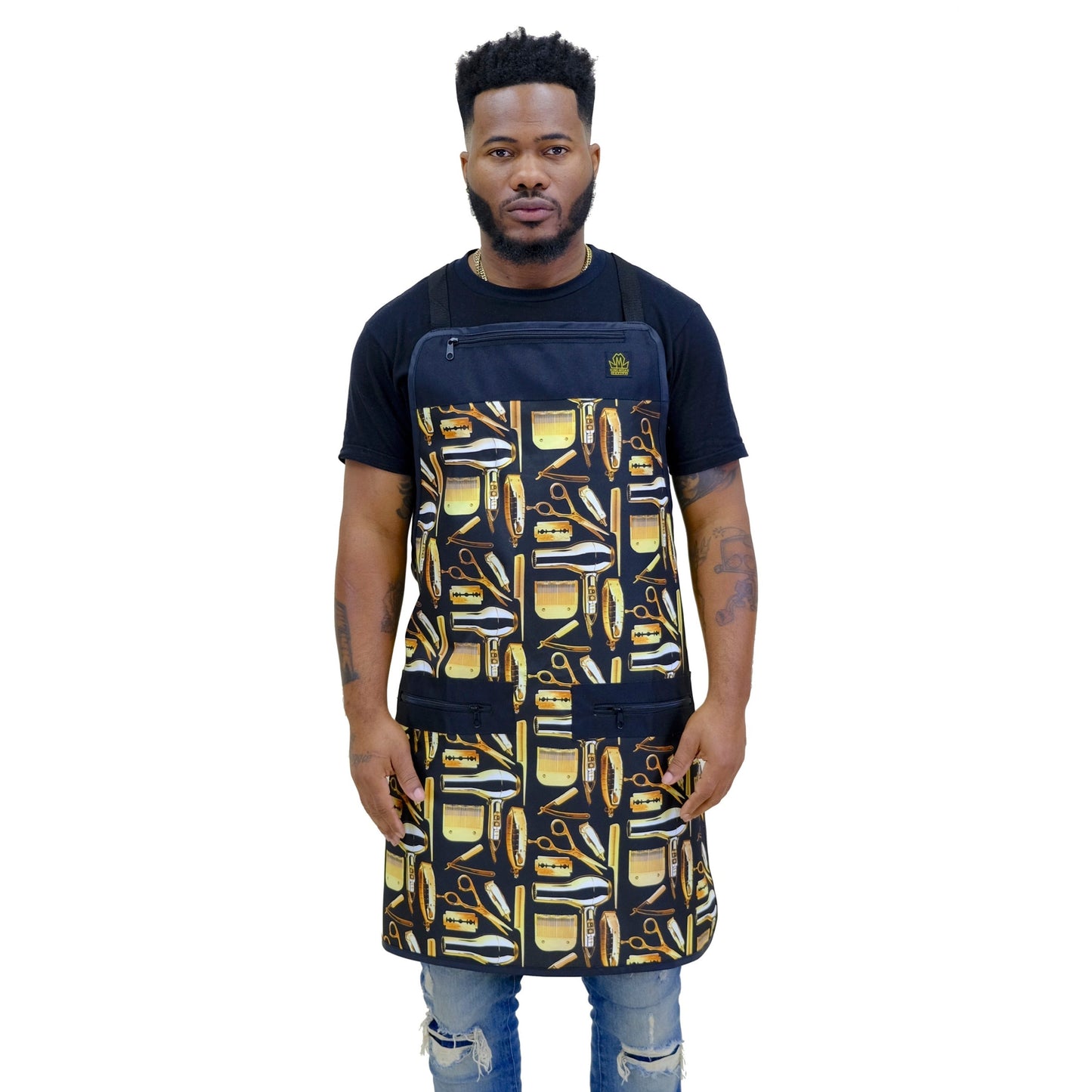 barber apron-  barber apron men- hair stylist apron- stylist  apron -aprons for barbers haircutting apron hair stylist apron unisex salon aprons coloring salon apron barber jacket haircut hairdressers barber apron for men aprons professional barber apron 