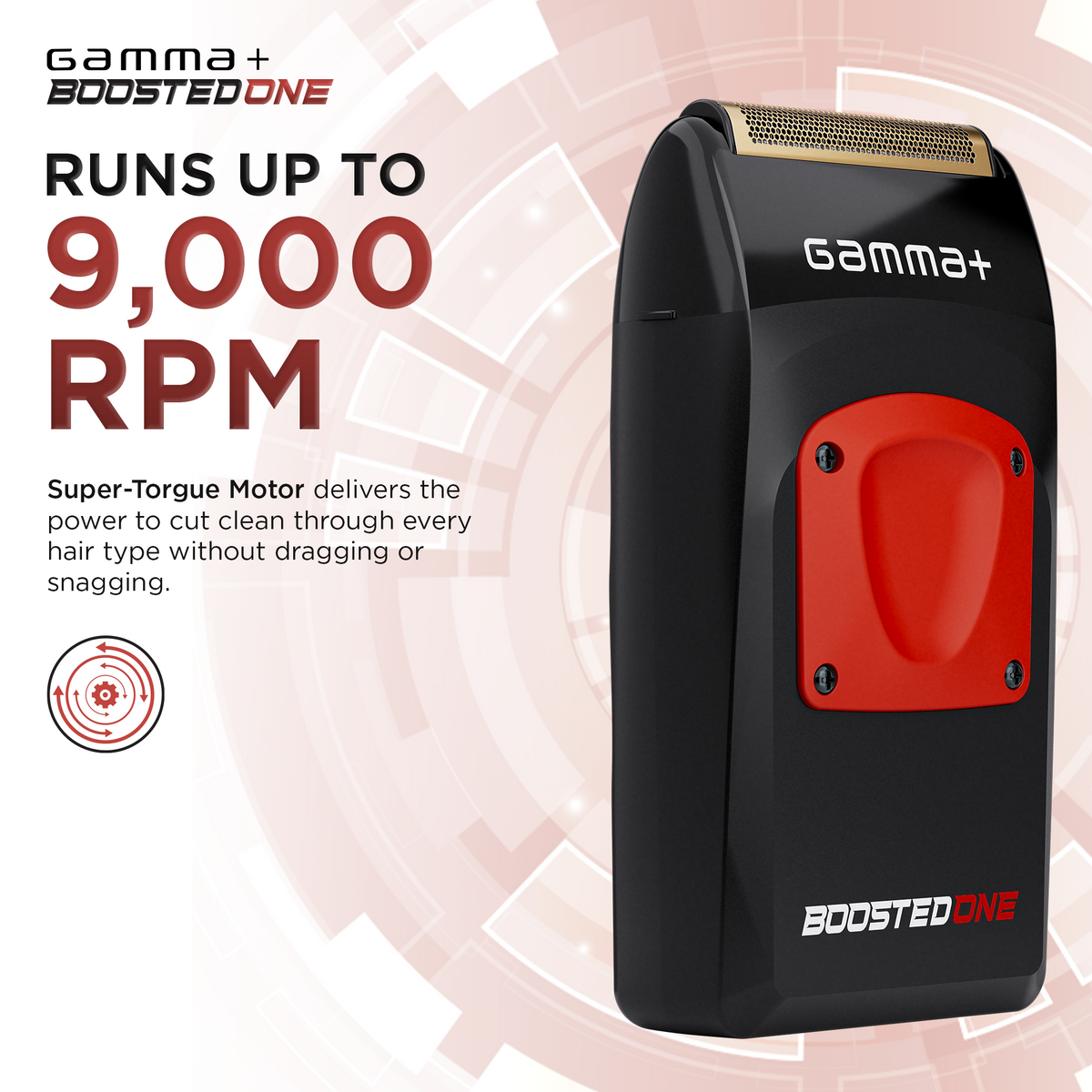 Gamma+ Boosted ONE Shaver #GP804B